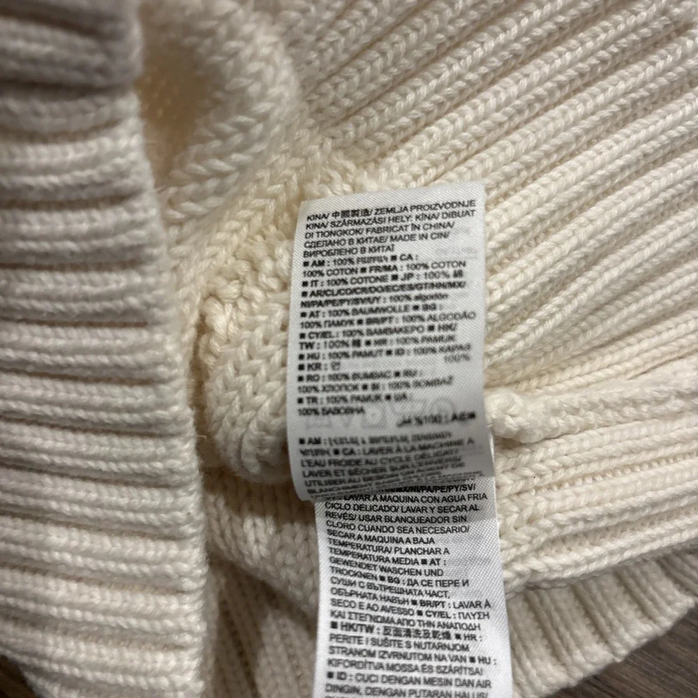 Baby Gap 5 Toddler Cable Knit Cream Pullover Sweater Unisex‎ Chunky Holiday